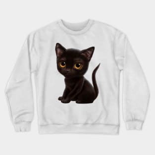 Cat-a-clysm Bombay kitten Crewneck Sweatshirt